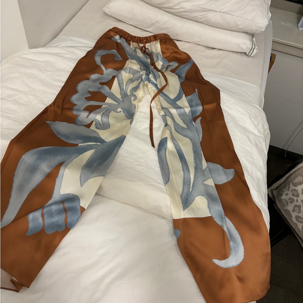 SIR THE LABEL SILK PANTS SMALL